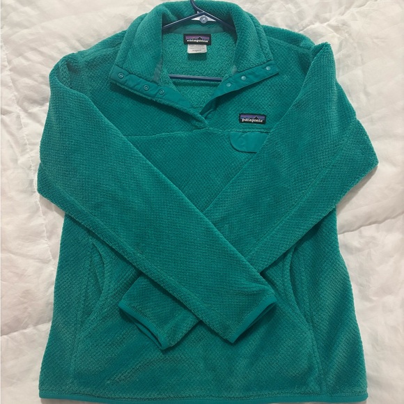Patagonia Sweaters - Patagonia Women's Turquoise Sherpa  Sweater